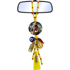 Chaveiro Guia Patuá Proteção Baianos Retrovisor Carro