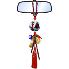 Chaveiro Guia Patuá Proteção Guardiões Retrovisor Carro