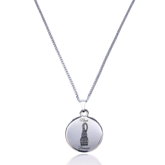 Colar Medalha Orixá Nanã Buruquê Proteção Espiritual