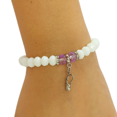 Pulseira Cristal Orixá Nanã Ibiri - comprar online