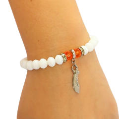Pulseira Cristal Orixá Egunitá Espada - comprar online