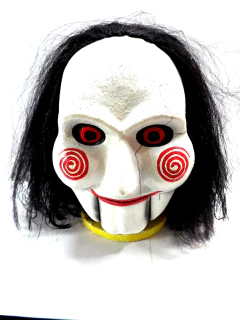 Mascara Jigsaw El Juego Del Miedo Latex Terror Halloween