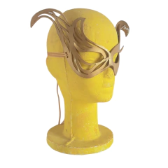 Antifaz Dorado Mascara Veneciana Cotillon Halloween Disfraz - comprar online