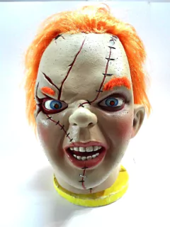 Mascara Chucky Muñeco Mladito Latex Disfraz Cosplay Halloween