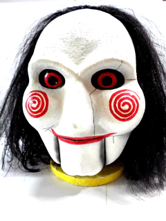 Mascara Jigsaw El Juego Del Miedo Latex Terror Halloween - comprar online