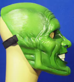 Media Mascara The Mask La Mascara Latex Disfraz Halloween en internet