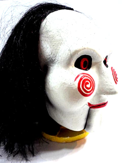 Mascara Jigsaw El Juego Del Miedo Latex Terror Halloween en internet