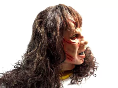 Mascara Exorcista Regan Latex Disfraz Cosplay Terror Halloween - Mordortoys Store