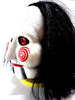 Mascara Jigsaw El Juego Del Miedo Latex Terror Halloween - Mordortoys Store