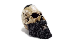 Craneo Barba Resina Adorno Esqueleto Deco Skul Halloween - Mordortoys Store