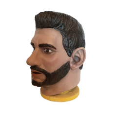 Mascara Lionel Messi Futbol Argentina Latex Disfraz Halloween - comprar online
