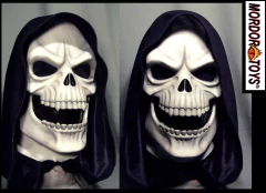 Mascara Craneo Calavera Capucha Parca Terror Halloween Disfraz en internet