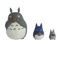 Muñeco Figura Mi Vecino Totoro y Familia