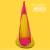 Hamaca Sensorial NIDITO AMARILLO FUCSIA (Hasta 70kg) | Contención y Calma - Nidito Hamaca