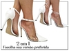 Scarpin Verniz Croco Vinil 2 tiras 11 cm Ana [Tm 37] (634) - comprar online