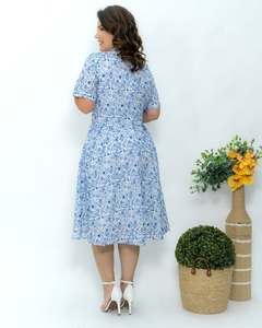 Vestido Voil Bordado Det Laço Luciana Pais (94133) - loja online