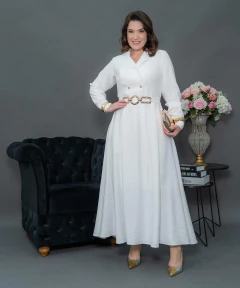 Vestido Alfaiataria Longo Kauly [38, 40 e 42] (4239) - Umarrazo.com.br