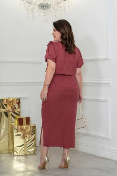 Conjunto Malbec Peplum Kauly (4341) - comprar online