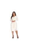 Vestido Celina canelado Boutiquue k [Tm P] (4972)