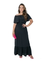 Vestido Longo em Cambraia Luciana Pais [Tm M] (93517)
