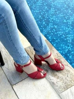 Sandália  Atanado Salto Bloco [Tm 37] (567001)