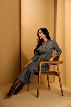 Saia Evase Assimétrica Titanium [P, G e EG] (27899) na internet