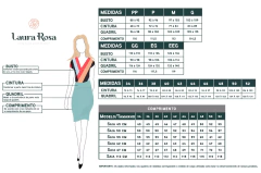 Saia Jeans Evase Laura Rosa [38 e 40] (810576) na internet