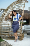 Saia Isabelle Sarja Boutique K [P e GG] (1039) - comprar online
