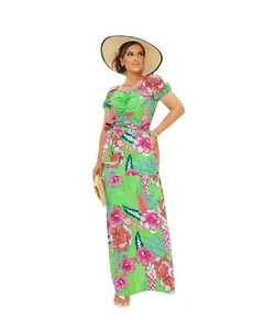 Vestido da ilha das cores Joyaly [Tm G] (31729)