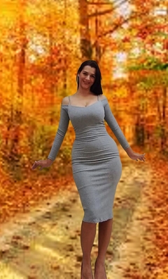 Vestido M.L Decote Princesa Pango [Tm M] (31840) - comprar online