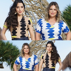 Imagem do Blusa Kamilly malha Boutique K [P, M e G] (5186)