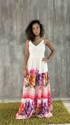 Vestido Longo Alça Estampado Liazzo (005) na internet