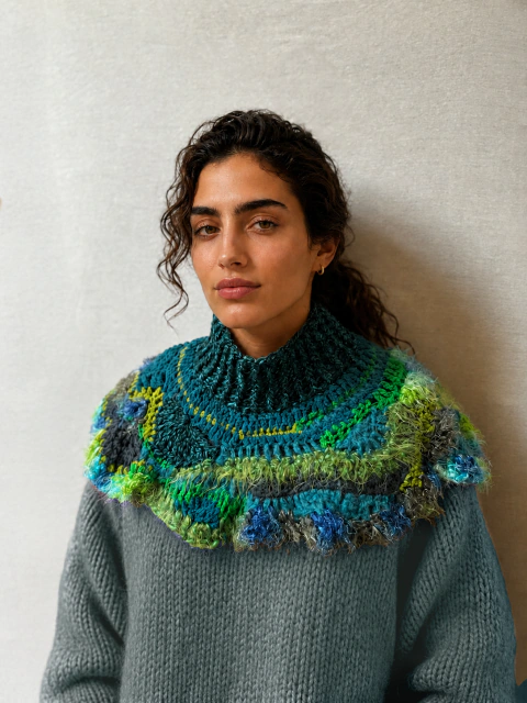COWLNECK TEJIDO A MANO 1/1