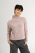 SWEATER TRENZAS LILA - Mariana Dappiano Store