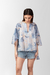 PONCHO VOILE CETA CELESTE en internet