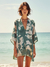 KAFTAN CORTO VOILE SERI VERDE CETA