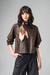 TOP CUERO KIRIGAMI - comprar online