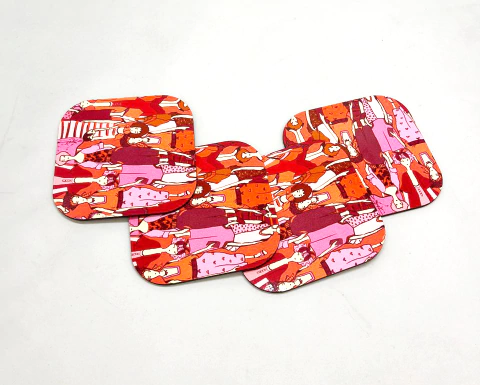 SET DE POSAVASOS CHICAS