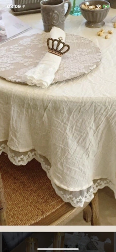 Mantel redondo 2.10 - comprar online