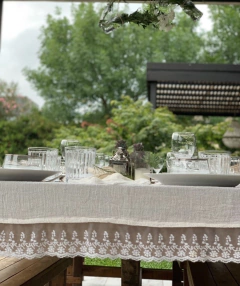 Mantel Warap blanco - Compania de Brujas