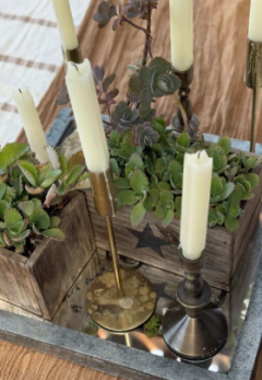 Candelabro Elisa Bajo - comprar online