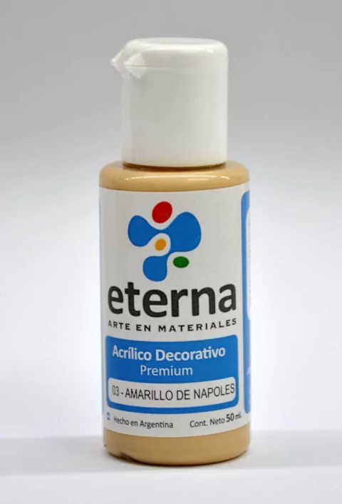 Acrílico Amarillo de napoles 03