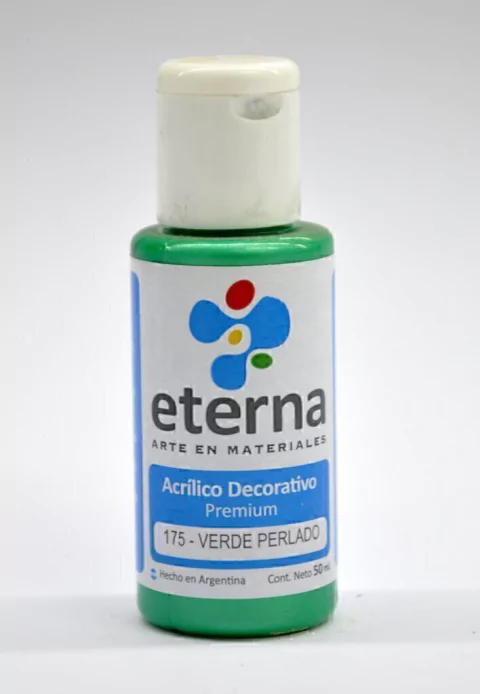 Acrílico Verde Perlado 175