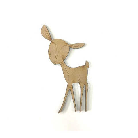 Animales escandinavos: ciervo simple