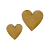 Corazones mini x pack
