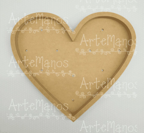 CARTEL CORAZON PARA LED
