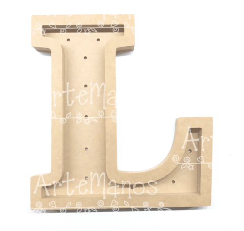 LETRA L PARA LUCES LED