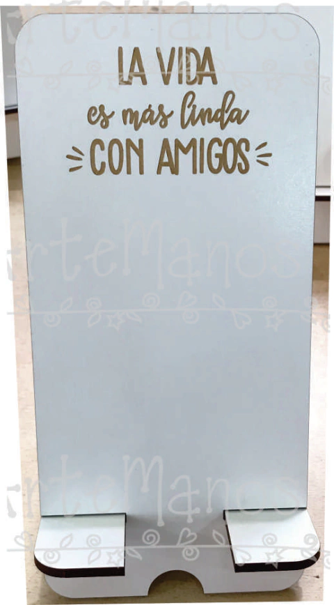 PORTACELULAR GRABADO: DIA DEL AMIGO