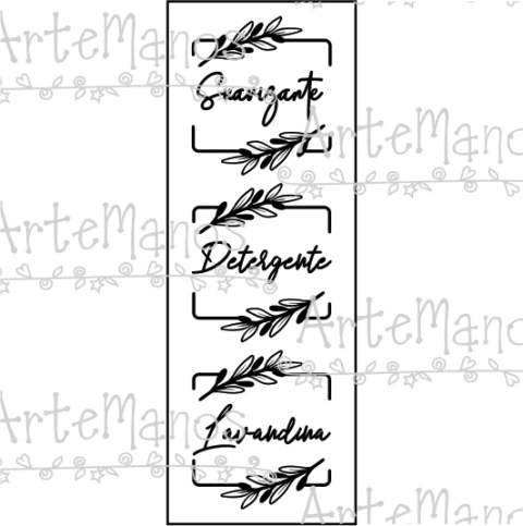 VINILO PARA FRASCOS Y BOTELLAS N°25