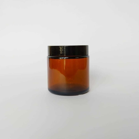 Frasco Vidrio Ambar